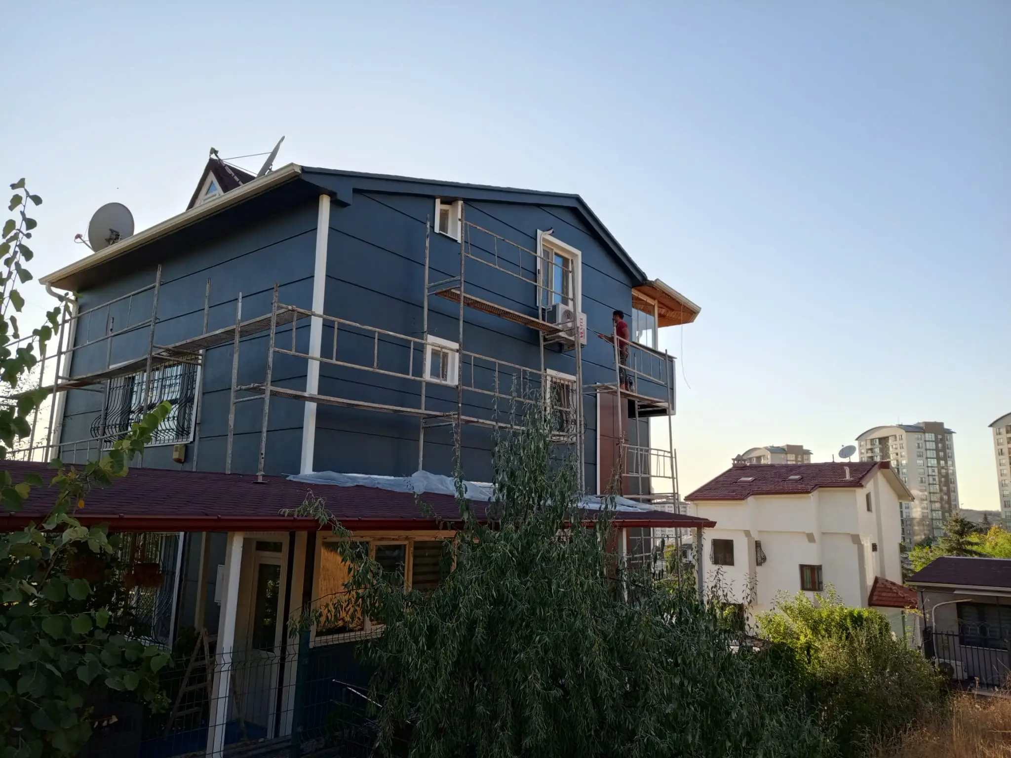 Boya hizmetinin resmi.